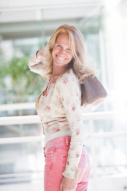 istock Beautiful Mature Woman Smiling 482907635