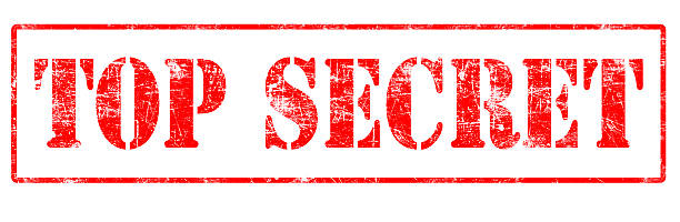 top secret-tampon - spy secrecy top secret mystery photos et images de collection