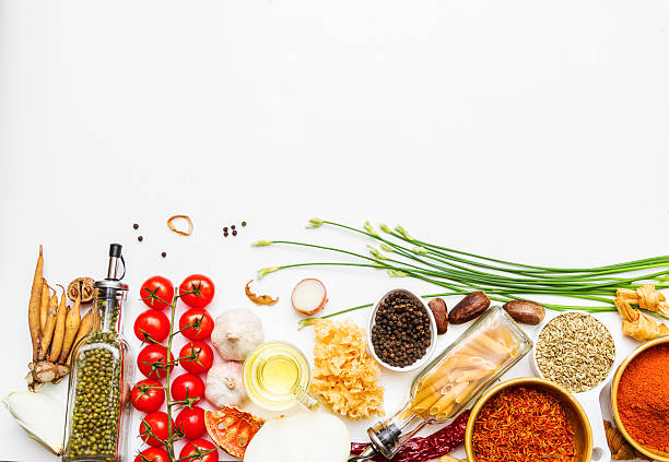 istock Spices and vegetable for healthy and cooking. 482911748