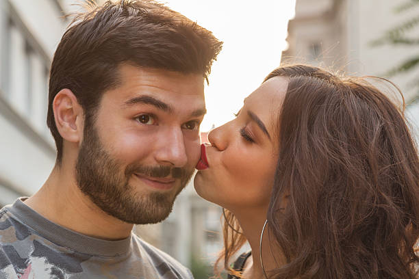 istock Couple enjoying outdoors in a urban surroundings. 482915312