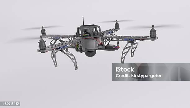 Quadcopter Drone Stock Photo - Download Image Now - 2015, Air Vehicle, Airplane