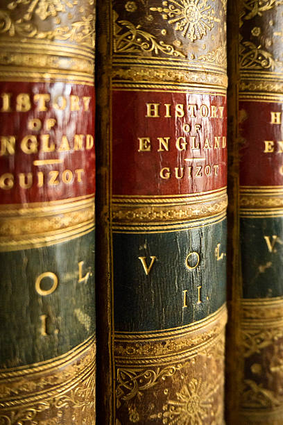 istock Antique Books - History of England 482921440