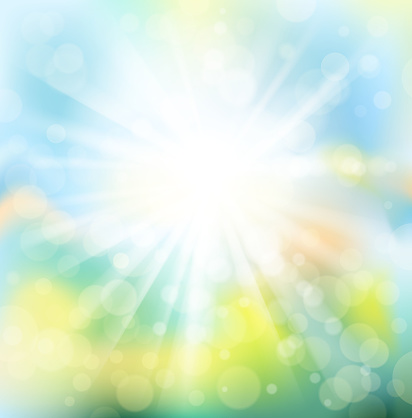 design of vector vibrant sunlight backround.This file has been used illustrator cs3 EPS10 version feature of multiply.