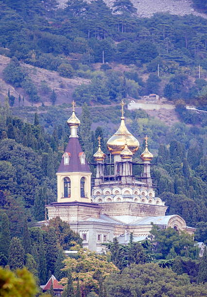 istock Church in Crimean mountains. 482926653