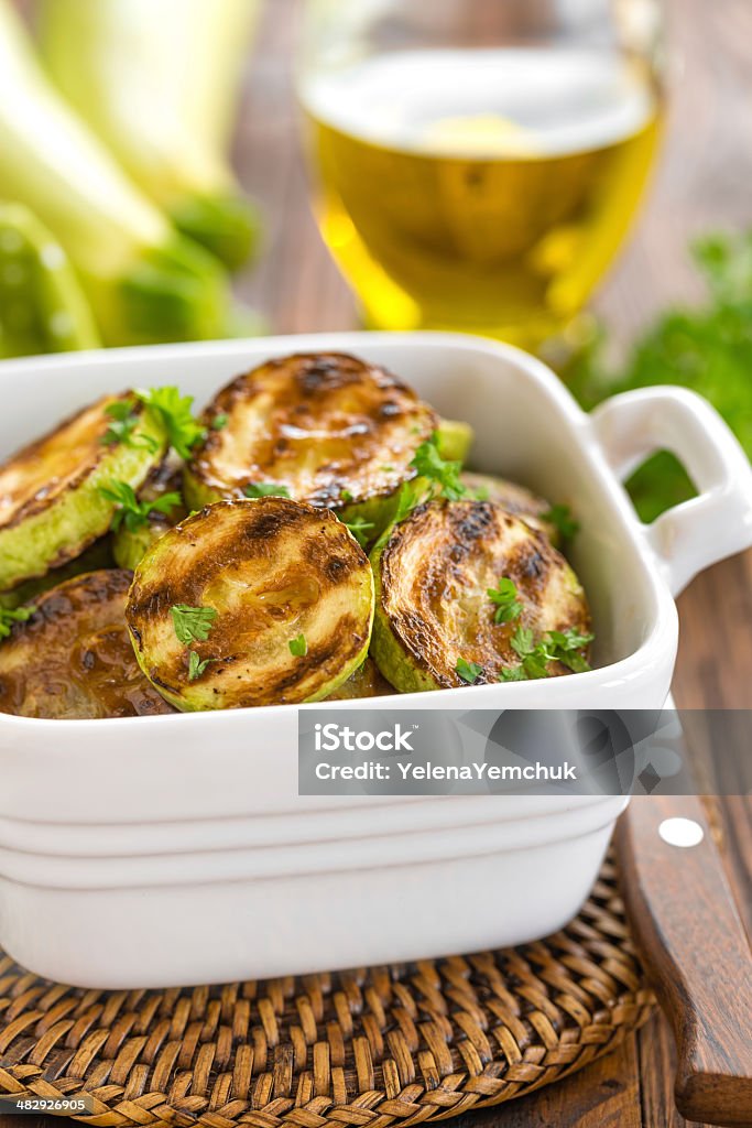 Des courgettes frites - Photo de Aliment libre de droits