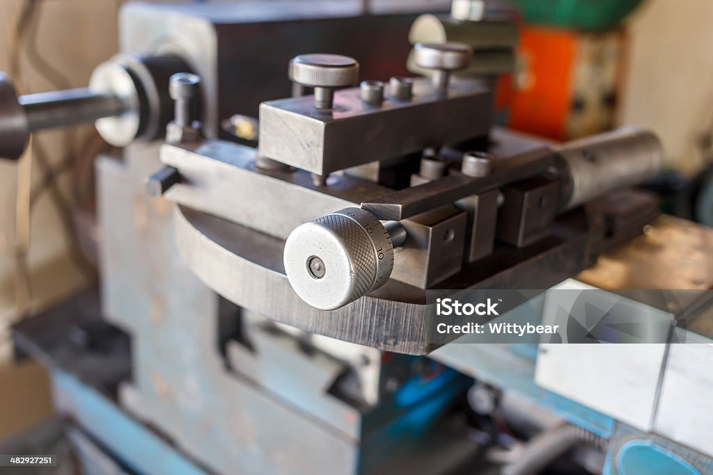 Machine control in factory Business Finance and Industry Stock Photo