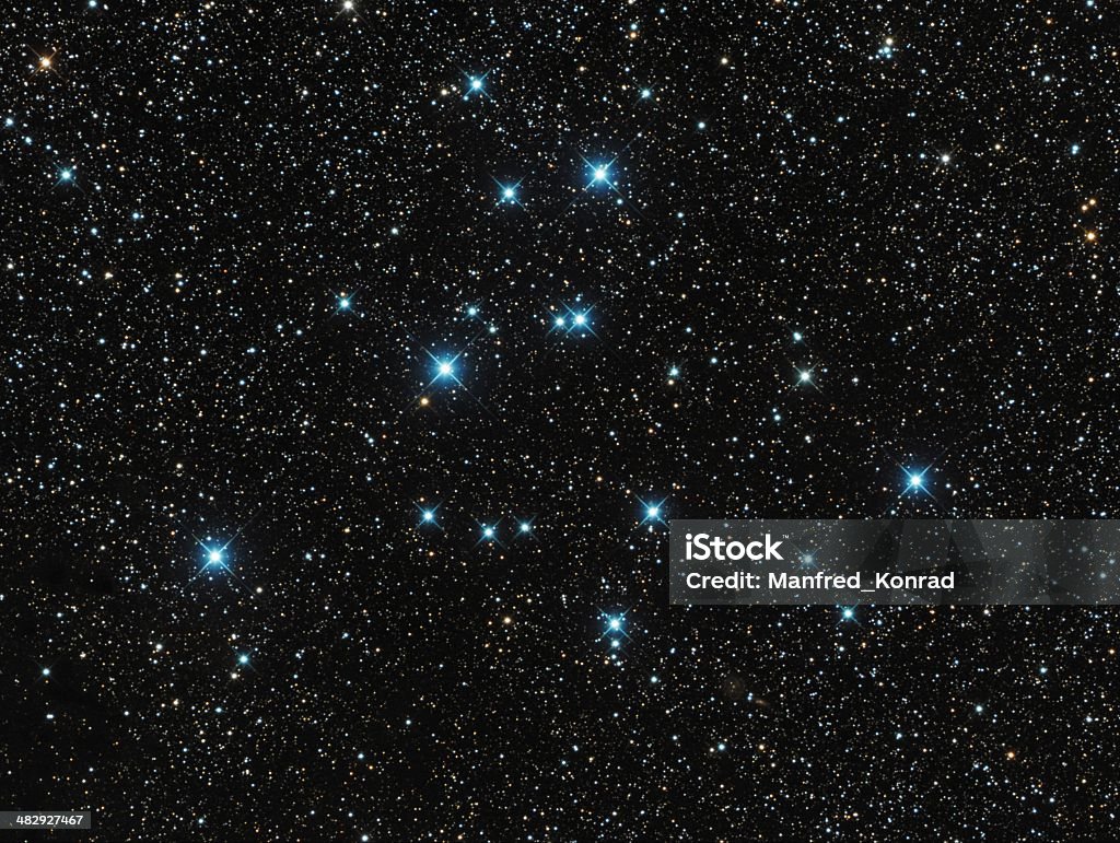 Star cluster de constellation swan - Photo de Affluence libre de droits