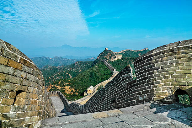istock Spectacular great wall in China 482927520