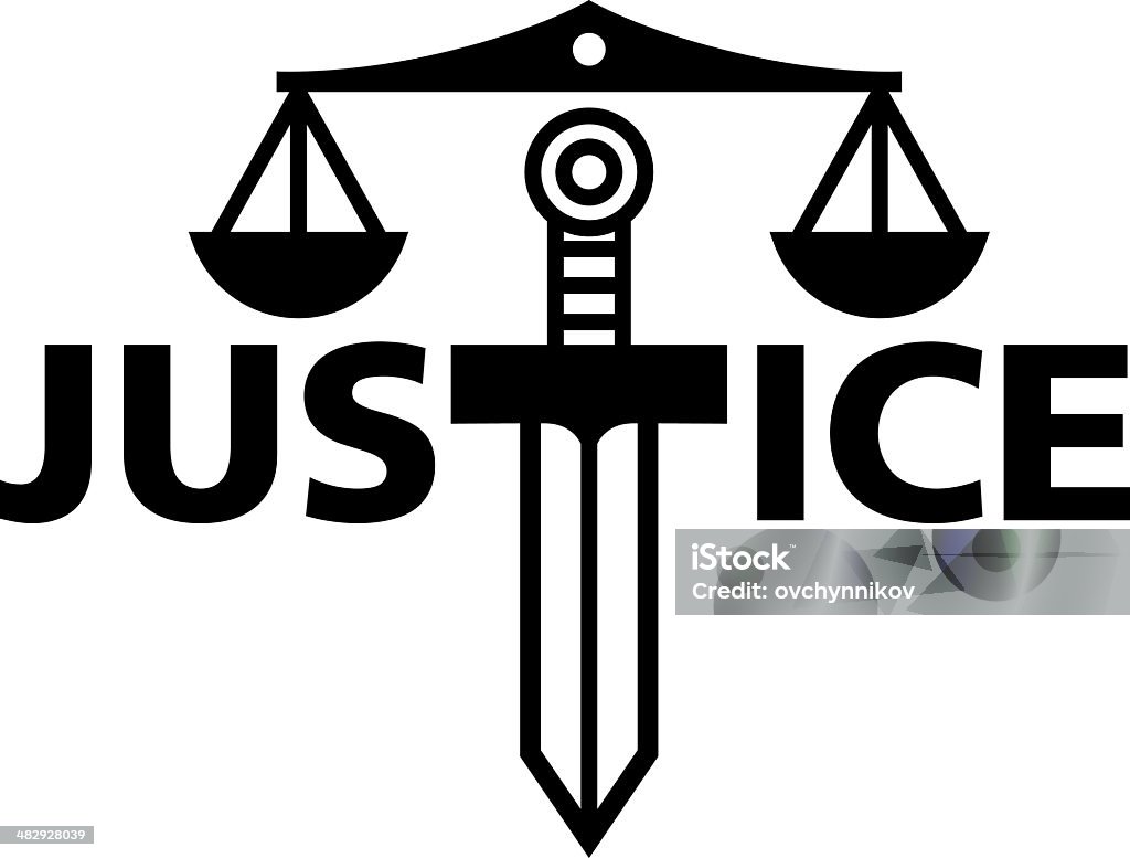 Justice - Lizenzfrei Anwalt Vektorgrafik