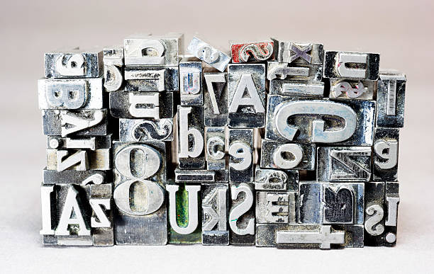 istock Metal Type Printing Press Typeset Obsolete Typography Text Letter 482929525
