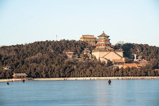 Winter scenery in Summer Palace