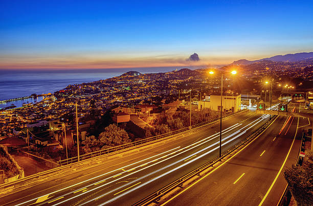 istock Night scene in Funchal, Madeira 482941254