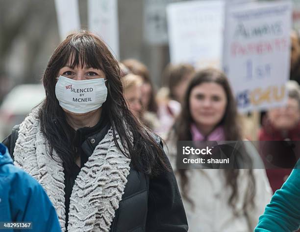 Silenced By Mcneil Stock Photo - Download Image Now - 2014, Activist, Business Finance and Industry