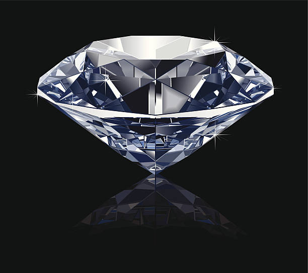 1,771 Diamond Black Background Illustrations & Clip Art - iStock | Single  diamond black background