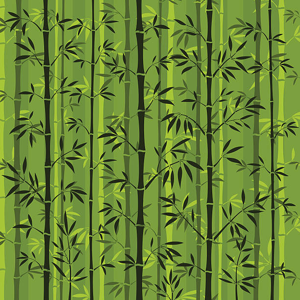 Bamboo Forest Background High Resolution JPG,CS6 AI and Illustrator EPS 10 included. Each element is named,grouped and layered separately. Very easy to edit. bamboo texture stock illustrations