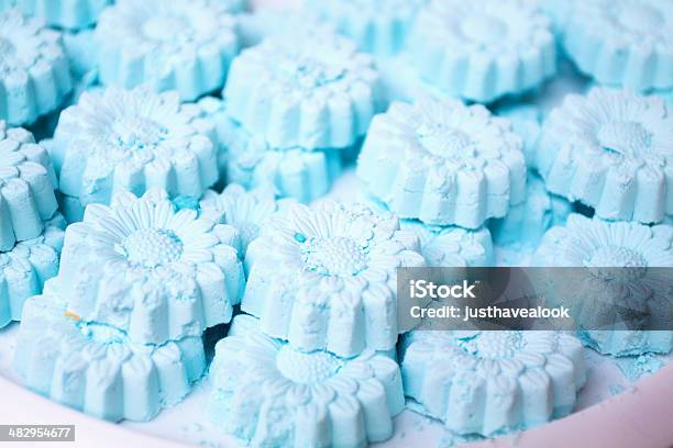 Blue Thai Sweets Stock Photo - Download Image Now - Blue, Dessert - Sweet Food, Flower