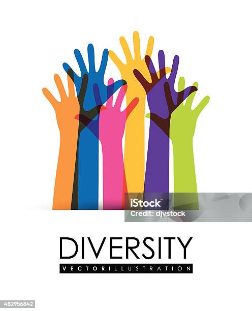 Diversity People Design Vector Illustration Eps 10 Stock Illustration - Download Image Now