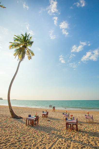 istock Beachfront restaurant   - Seaside restaurant at Phuket island - 482958118