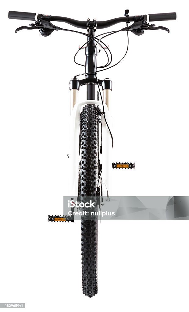 Bicicleta de montanha com 29 cm de rodas em branco - Royalty-free Bicicleta Foto de stock