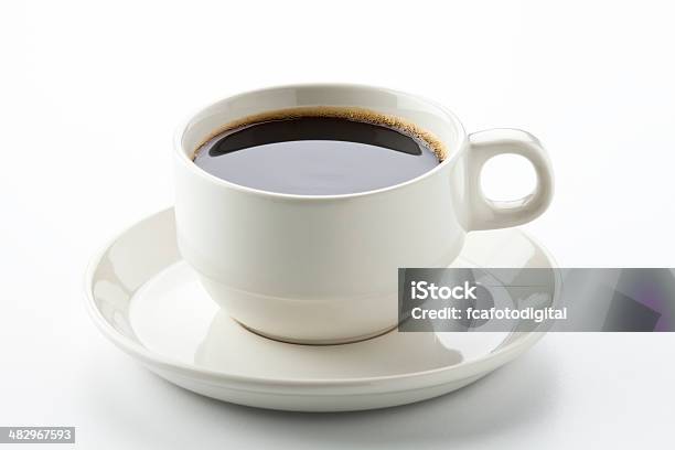 Chávena De Café - Fotografias de stock e mais imagens de Bebida - Bebida, Bebida Quente, Branco