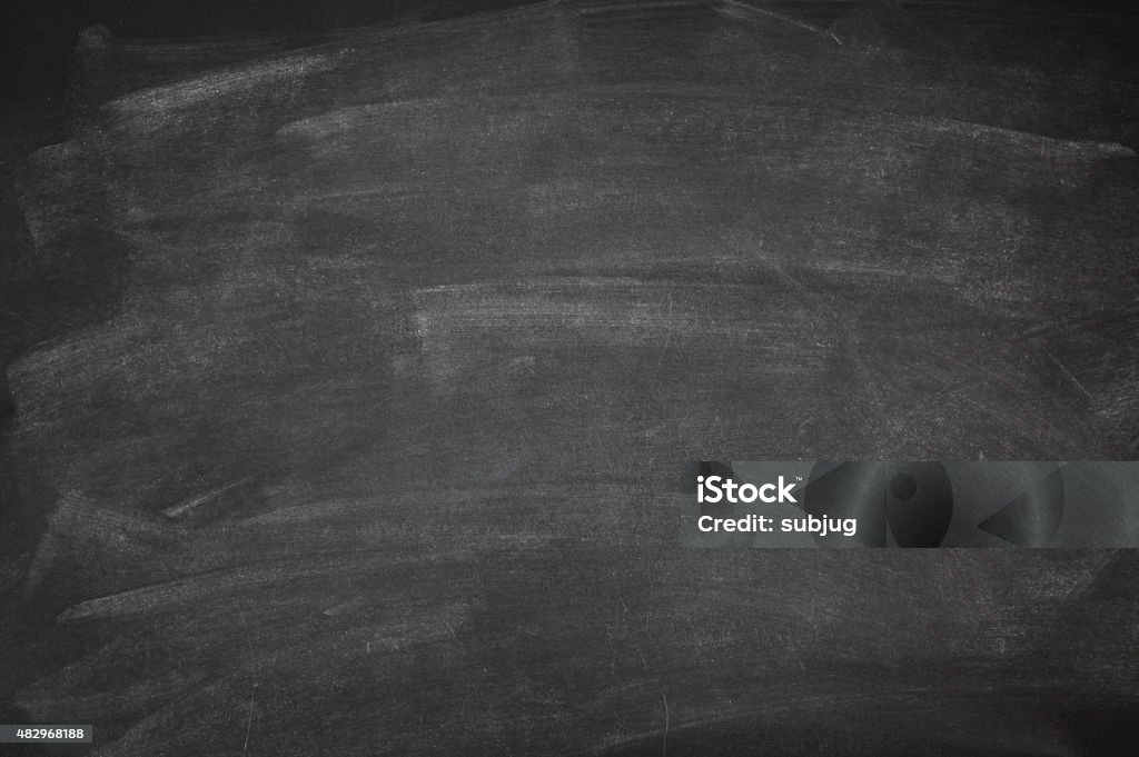 Chalkboard - Back To School Theme Black Dirty Chalkboard - Back To School Theme Chalkboard - Visual Aid Stock Photo