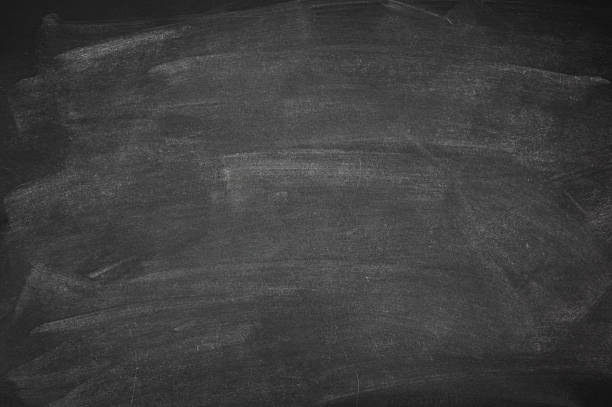 Chalkboard - Back To School Theme Black Dirty Chalkboard - Back To School Theme chalk art equipment photos stock pictures, royalty-free photos & images