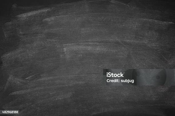 Chalkboard Back To School Theme Stock Photo - Download Image Now - Chalkboard - Visual Aid, Backgrounds, Textured