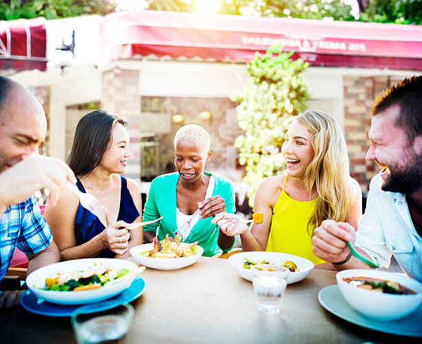 istock Group Friends Chilling Talking Holiday Concept 482968590