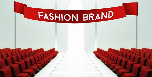 istock Fashion Brand empty runway background 482969771