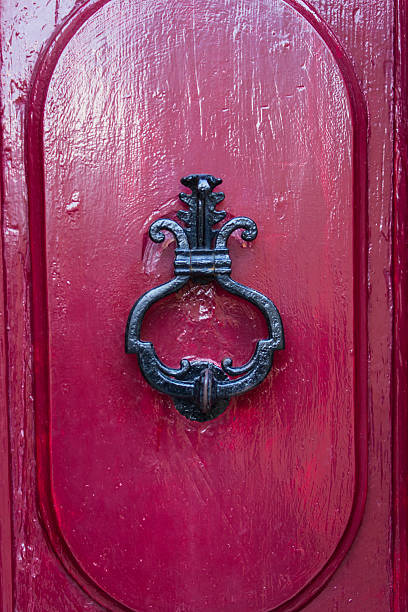 istock Knocker front door of the house Maltese 482971984