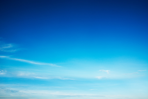 Cielo azul con nube photo