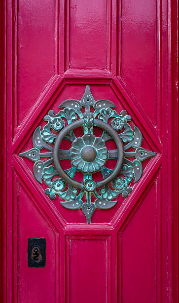 istock Knocker front door of the house Maltese 482974572