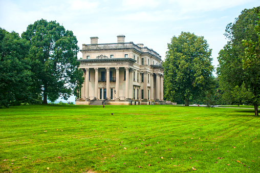 Vanderbilt summer estate in Hyde Park, one of America's premier examples of the country palaces built by wealthy industrialists during the Gilded Age.