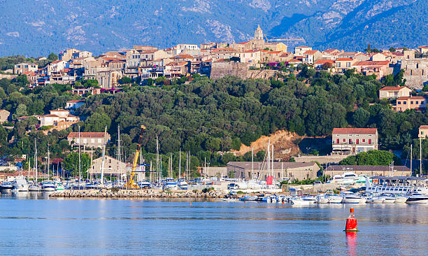 istock Porto-Vecchio, coastal cityscape with yachts 482978296