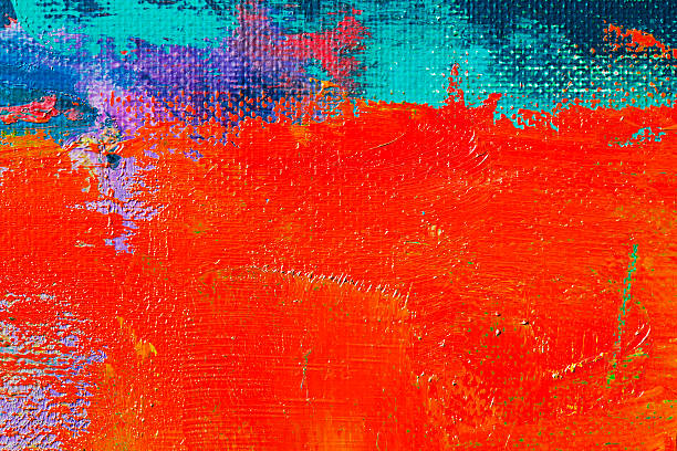istock Abstract painted red and green art backgrounds. 482986963
