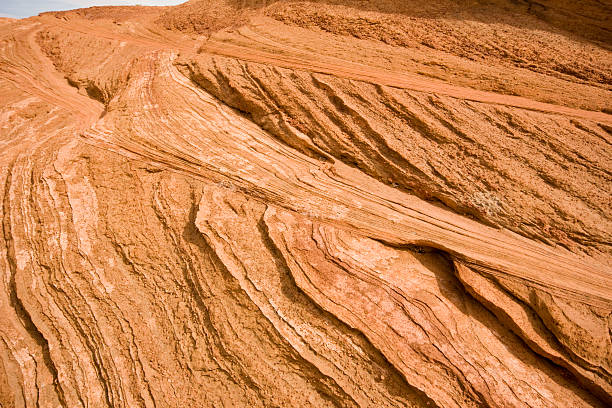 Rock formation near Horseshoe Bend nera Utah Arizona border
