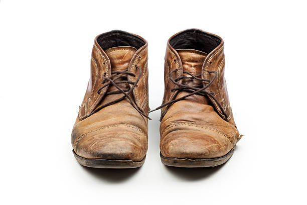 istock Pair of old shoes 482987717