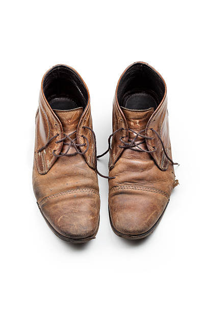 istock Pair of old shoes 482987847