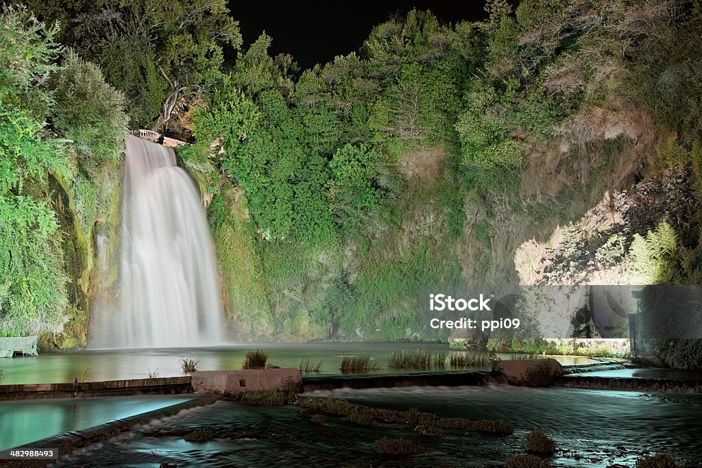 Waterfall, Liri Island Frosinone (Italy) Island Stock Photo