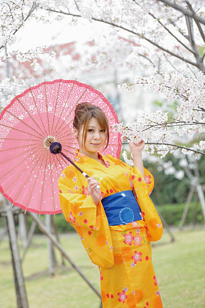 istock Woman Wearing Kimono 482988535