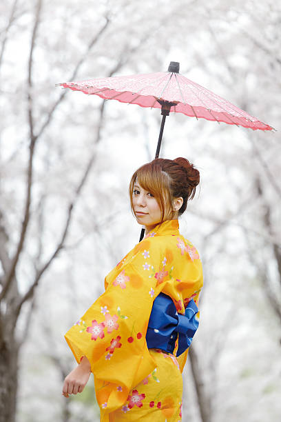istock Woman Wearing Kimono 482988565
