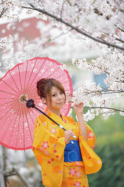 istock Woman Wearing Kimono 482988583