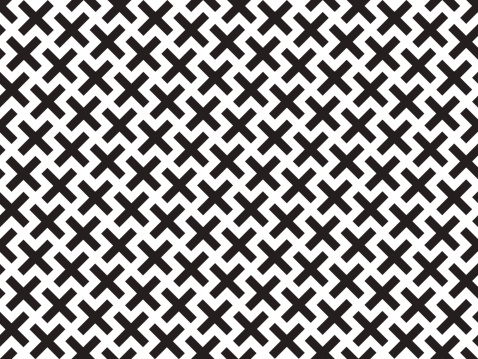 Vector illustration of Kross Seamless Pattern