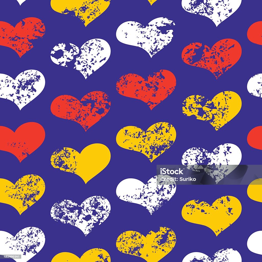 Stock Heart Pattern Hearts Stock Illustration - Download Image Now - Abstract, Backgrounds ...