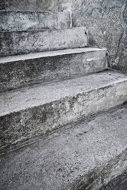 istock Concrete stairway as abstrct composition 482990383