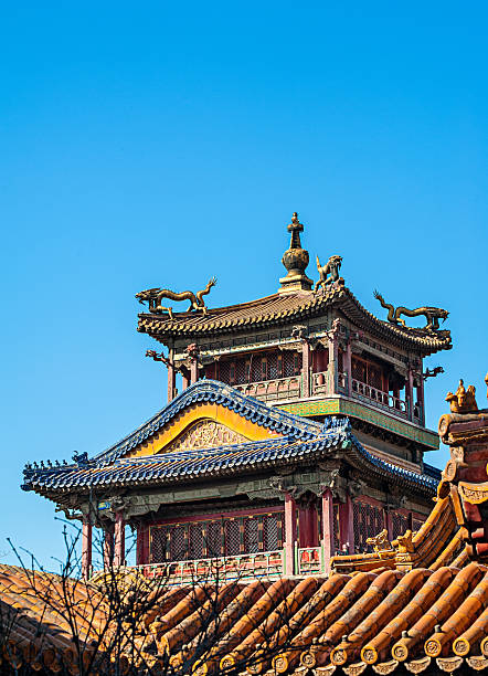 istock Chinese pavilion in Forbidden City 482991908