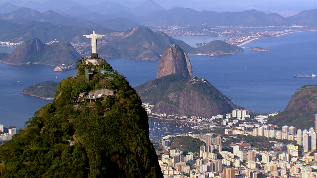 Aerial shot of Rio de Janeiro, Brazil