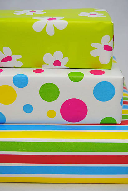 istock Nice gifts in colored paper 482994049