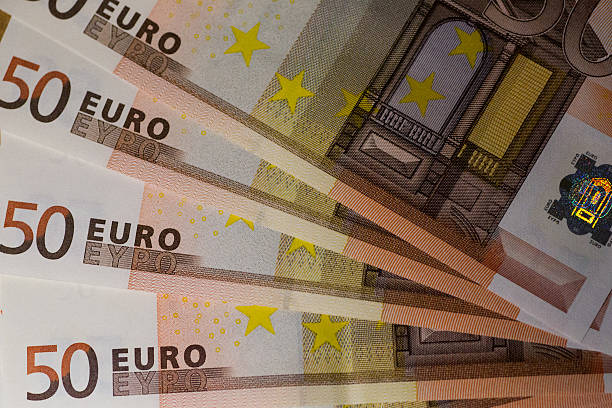 Dinero-Euro - foto de stock