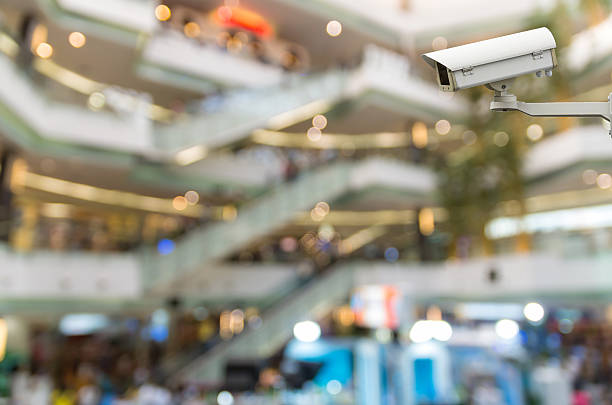 istock CCTV security camera on monitor the Abstract blurred photo 482998602